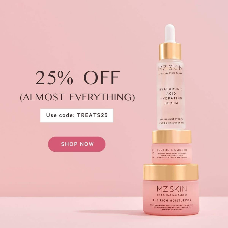 MZ Skin Last Chance To Shop With 25% OFF