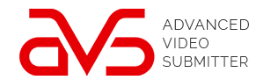 Voucher codes Advanced Video Submitter