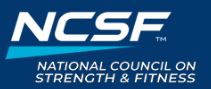 Voucher codes National Council on Strength and Fitness